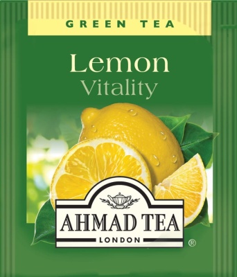 Ahmad Tea Green Tea Lemon Herbata zielona Cytrynowa 500 torebek aluminiowych.jpg