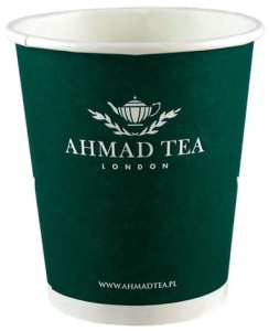 Ahmad Tea London Kubek Papierowy Pojemność 200 ml opakowanie 50 szt