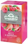 Ahmad Tea Napar Herbaciany Peach Raspberry brzoskwinia malina 20 torebek aluminiowych.jpg
