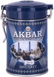 Akbar Tea Earl Grey Herbata czarna liściasta 100g puszka