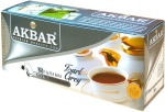 Akbar Tea Earl Grey Herbata czarna 25 torebek z zawieszką