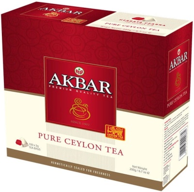 Ceylon herbata czarna Akbar 100 torebek z zawieszką.jpg