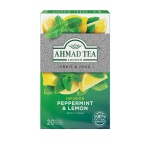 Ahmad Tea Napar Herbaciany Peppermint Lemon Mięta i Cytryna 20 torebek aluminiowych (2).jpg