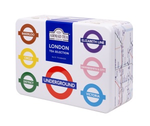 London Underground Selection Ahmad Tea 6x10tbx2g koperta alu