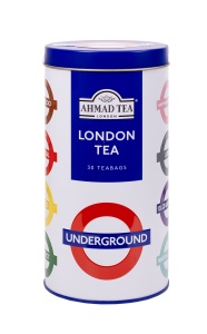London Underground English Breakfast Ahmad Tea 30tbx2g koperta alu