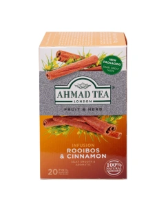 Ahmad Tea Napar Herbaciany Rooibos i Cynamon 20 torebek aluminiowych
