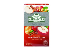 Ahmad Tea Napar Herbaciany Winter Charm Piernikowy Zapach Świąt 20 torebek aluminiowych