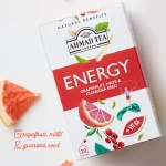 Ahmad Tea Energy herbata ziołowo owocowa 20 torebek aluminiowych