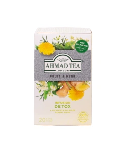 Ahmad Tea Detox napar  ziołowy 20 torebek aluminiowych