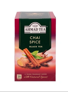 Ahmad Tea Chai Spice czarna herbata 20 torebek aluminiowych