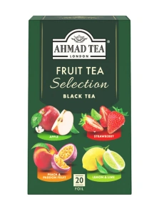 Ahmad Tea Selection of Fruity Teas Mix smaków herbat owocowych 4x5 torebek aluminiowych