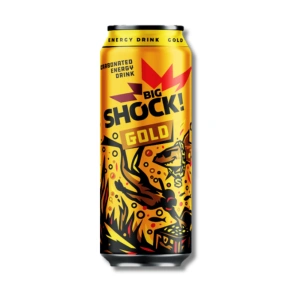 Napój energetyzujący Gold Big Shock! 500ml