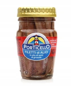 Anchois filety w oleju 78g anchovies do sałatki Cezar makaronu