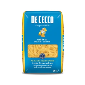 Makaron Fusilli Giganti De Cecco 500g świdry włoskie do sosów