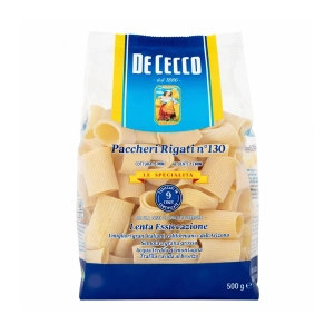 Makaron Paccheri De Cecco 500g włoski durum do sosów