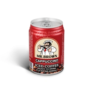 Mr Brown Cappuccino 240ml napój kawowy gotowy do picia
