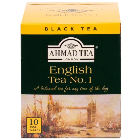 Ahmad Tea English Tea No 1 10tbx2g koperta alu
