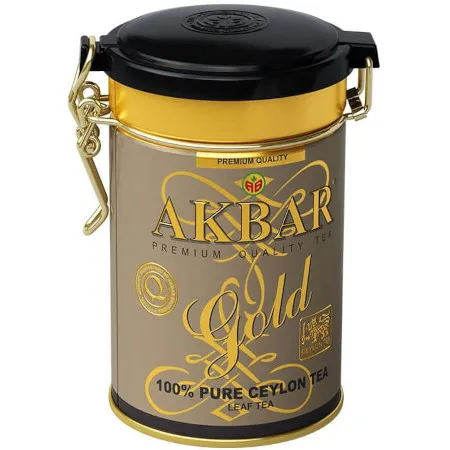 Gold Ceylon herbata czarna liściasta Akbar 100g