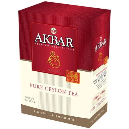 Pure Ceylon herbata czarna liściasta Akbar 100g