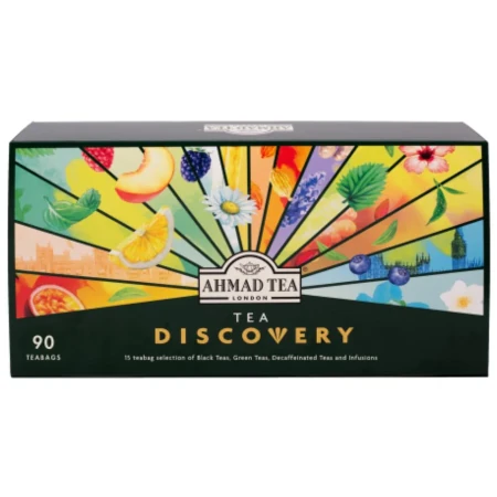 Zestaw Herbat Ahmad Tea 15 smaków 90 torebek Discovery Tea