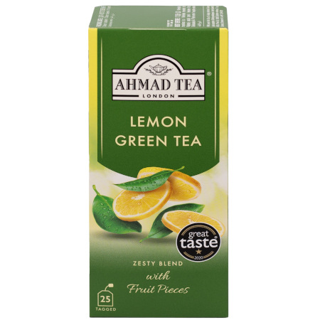 Ahmad Tea Green Lemon 25tbx2g