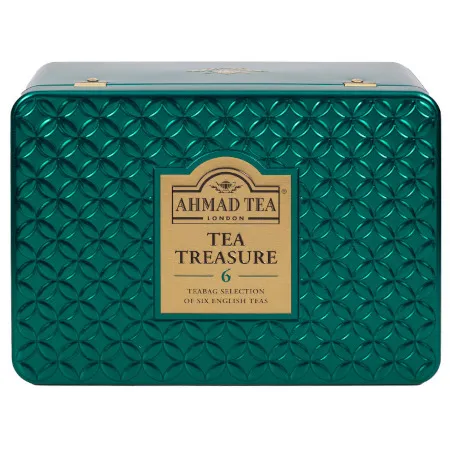 Ahmad Tea Treasure zestaw sześciu herbat 6x10 torebek aluminiowych
