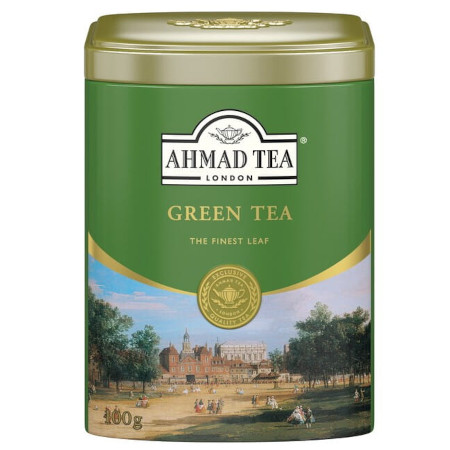 Ahmad Tea Green Tea herbata zielona liściasta puszka 100g