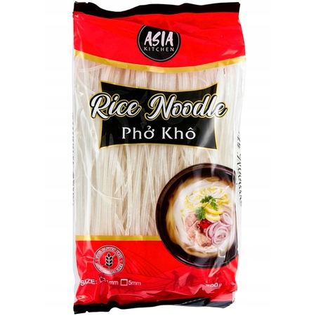 Makaron ryżowy (1mm) 200g ASIA KITCHEN