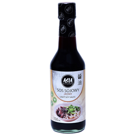 Sos sojowy jasny 150ml bezglutenowy ASIA KITCHEN