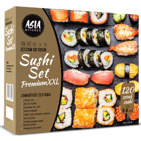 Zestaw do sushi Premium Gold XXL ASIA KITCHEN