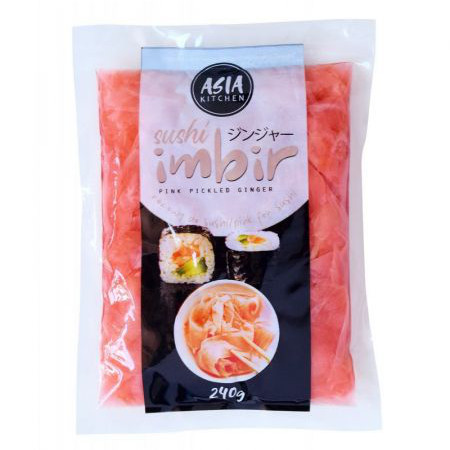 IMBIR MARYNOWANY RÓŻOWY 240g