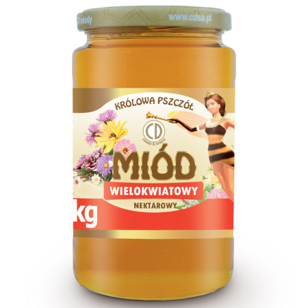 Miód wielokwiatowy CD1kg