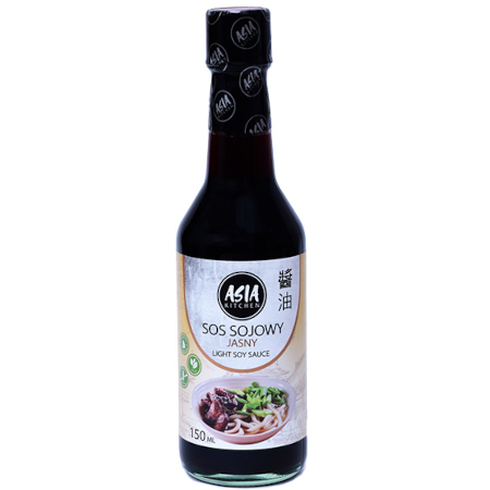 Sos sojowy jasny 150ml bezglutenowy ASIA KITCHEN