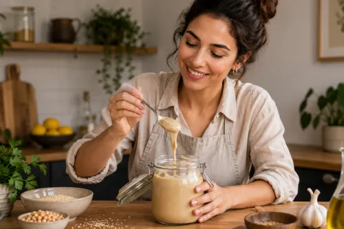 Pasta sezamowa (tahini) – co to jest i do czego dodawać?